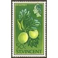 St Vincent 1965 50c Breadfruit Mounted Mint MM ...