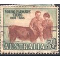 Australia 1953 - SG267 - 3½d brown and green - ...