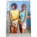 1987 Patons 3361 vest, cotton