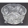 Crystal Glass Industries 24% Lead Crystal 3 Foo...