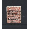 Ireland.SG34 2d Orange.Die Unchecked.Fine Used....