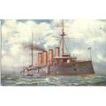 Naval HMS LEVIATHAN Tuck Oilette Postcard (9083)