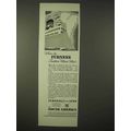 1935 Furness Cruise Ad - Tradition Means Most