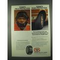 1972 General Dual-Steel Radial Tire Ad - Protection