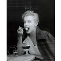Marilyn Monroe vintage Sexy b/w print Ice Cream...