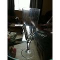 Cut Glass Champagne Flute France