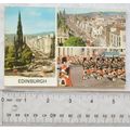 1978 Postcard Edinburgh multi-view