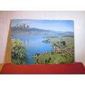 WEGGIS , SWITZERLAND used postcard 1966 postmark =