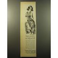 1960 Saks Fifth Avenue Dress Ad - Border amenit...