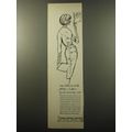 1960 Saks Fifth Avenue Dress Ad - Our exclusive...