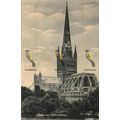 Norwich Cathedral, Norfolk, W & K Postcard, 1905