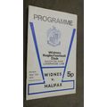 1974 Rugby Football League programme - Widnes v...