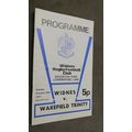 1974 Rugby Football League programme - Widnes v...