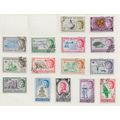 CAYMAN ISLANDS 1959 QE2 NEW PICTORIALS SET USED...