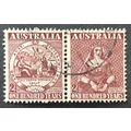 AUSTRALIA 1950 SG 0239/40 USED PAIR #1