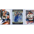 Autographed 3 Card Lot with Dirk Nowitzki Signed