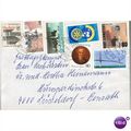 Germany cover 1987 - Stamps of 1987 x 7