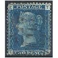 1858 SG47 2d Red Plate 15 Good/Fine Used "TE".