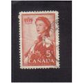1959 canada royal visit 5c f/u sg512