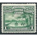 British Guiana 1931 SG283 1c Emerald Green Moun...