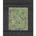 Malta.SG158 1/2d Yellow-Green.Fine Used.Dec19
