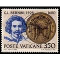 Vatican 1980 Death of G.L.Bernini 350LUsed Stamp