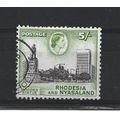 Rhodesia&Nyasaland.SG29 5s Rhodes Statue.Fine U...