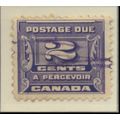 Canada Stamp Scott #J12, Used