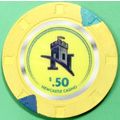 Newcastle. 50¢ Casino Chip. Newcastle, OK. Z47.