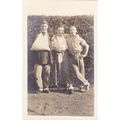 World War One A Group Of 3 Wounded Men (Tilney ...