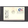 FDC UXC11 15c Flag (No Cachet-U/A) CV40264