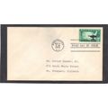 FDC 1206 4c Education (No Cachet-Typed/A) CV41981