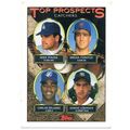 TOPPS PIAZZA, FORDYLE, DELGADO, LESHNOCK ROOKIES