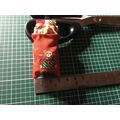 Christmas Santa Sack - Red with Teddy Bear 1:12...