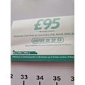 VINTAGE EURO TUNNEL STICKY PAD