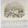 1860s engraving - Heriot's Hospital from the Ca...