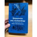 1971 "SHIPWRECKS AND ARCHAEOLOGY" P THROCKMORTO...