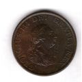 Great Britain. George III. Halfpenny 1799. dy18863