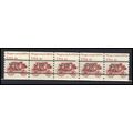 1898Ab 4c Stagecoach Fine MNH Dry Gum PNC 6/5 L...