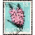Australia 1968 $0.13c Value. State Floral Emble...