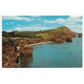 Ladram Bay Near Sidmouth Devon Postcard 1408
