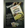 1984 Lipton Noodles & Sauce Ad - Saucy!