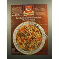 1984 Minute Rice Ad - Spanish Rice with Beef recipe