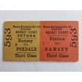 Manx Northern Railway Foxdale - Ramsey Market T...