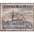 POLAND, Church, Czestochowa, blue 1937, 5 Gr