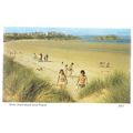 SOUTH BEACH, TENBY, WALES unused vintage postca...