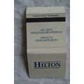 Matchbook Cover Hilton ref.3