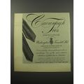 1955 Cavanagh Ties Advertisement
