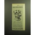 1958 Saks Fifth Avenue Evans Cigarette Lighter Ad - A light in shining armor
