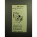1958 Saks Fifth Avenue Ash Tray and Lighter Advertisement - Around the Block